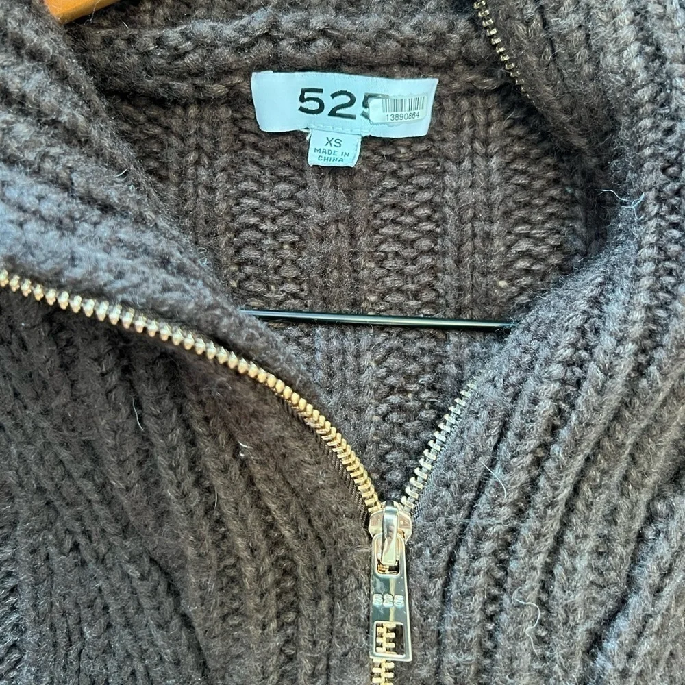 525 America Cable Half Zip Pullover